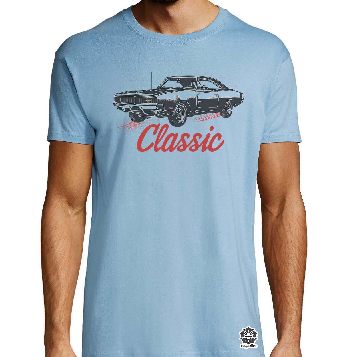 Klasszikus 1969 Dodge Charger v3 egyedi póló 