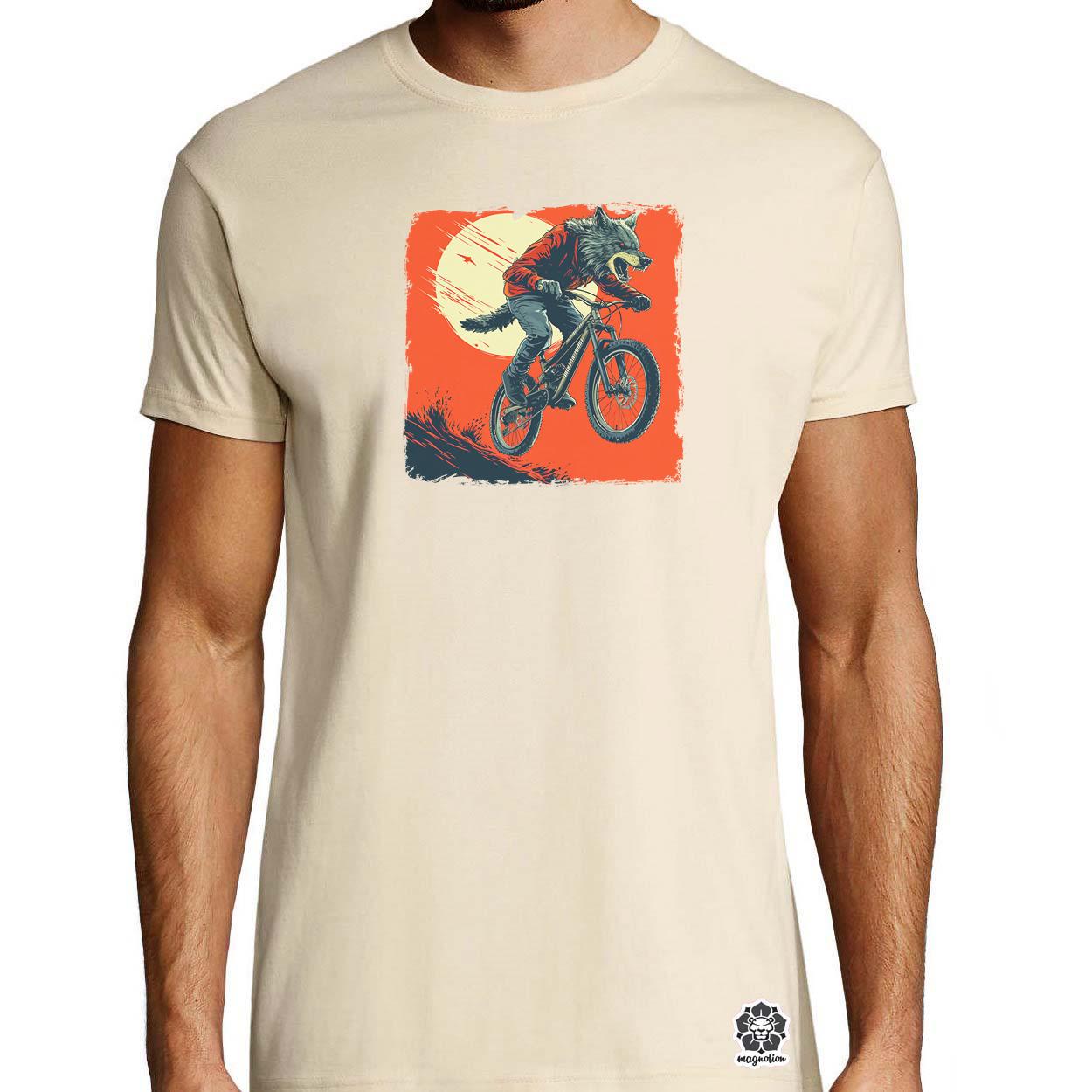 BMX vérfarkas egyedi póló 