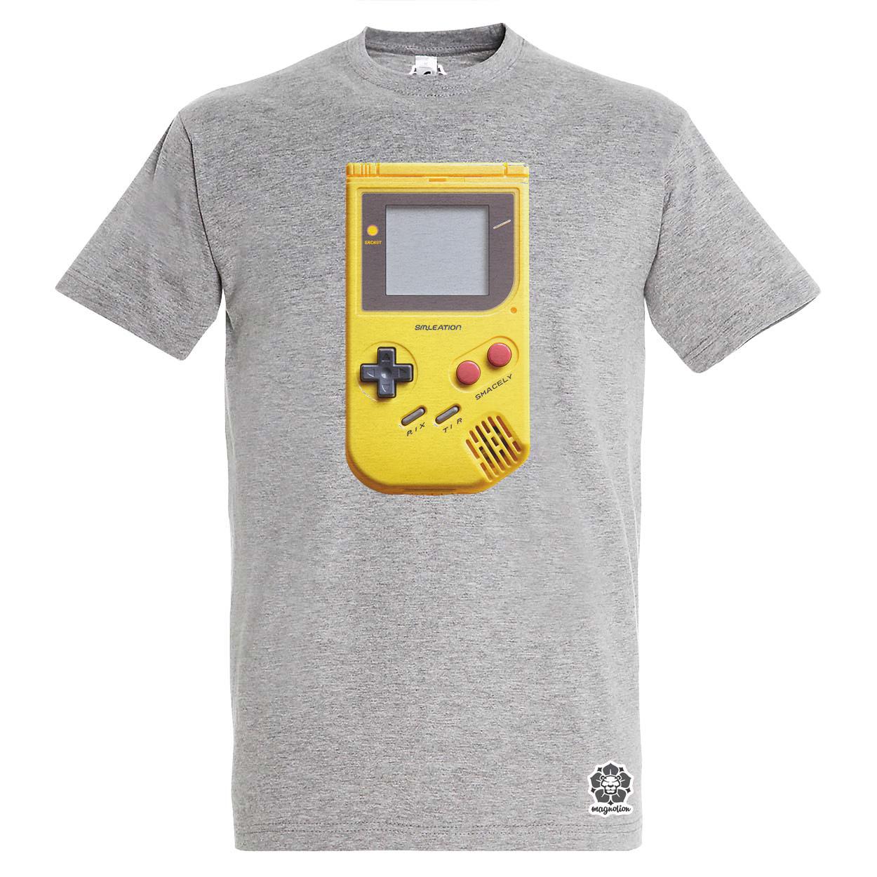 Gameboy koncepció v2 egyedi póló 