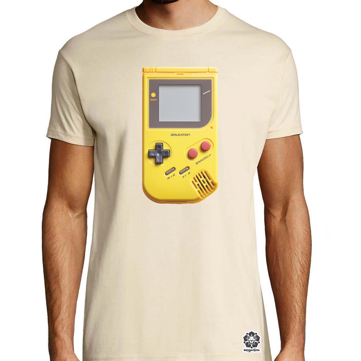 Gameboy koncepció v2 egyedi póló 