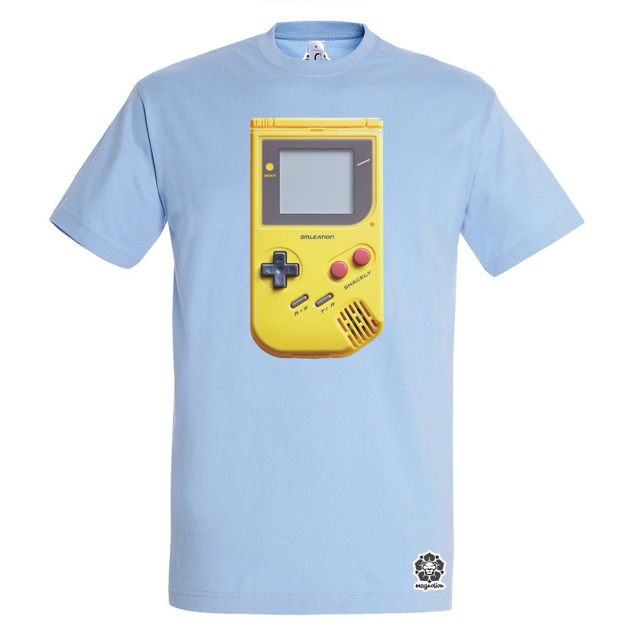 Gameboy koncepció v2 egyedi póló 