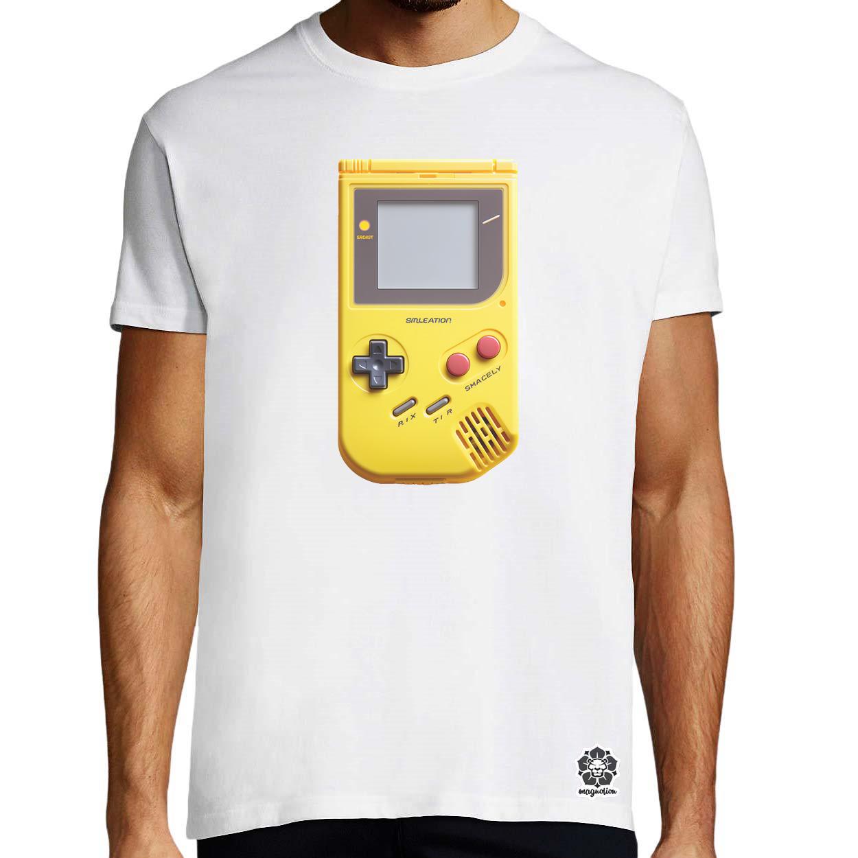Gameboy koncepció v2 egyedi póló 