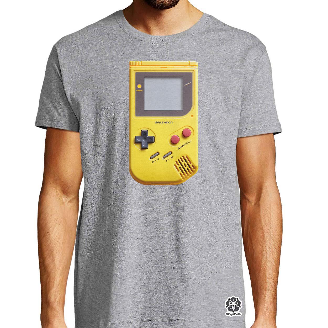 Gameboy koncepció v2 egyedi póló 