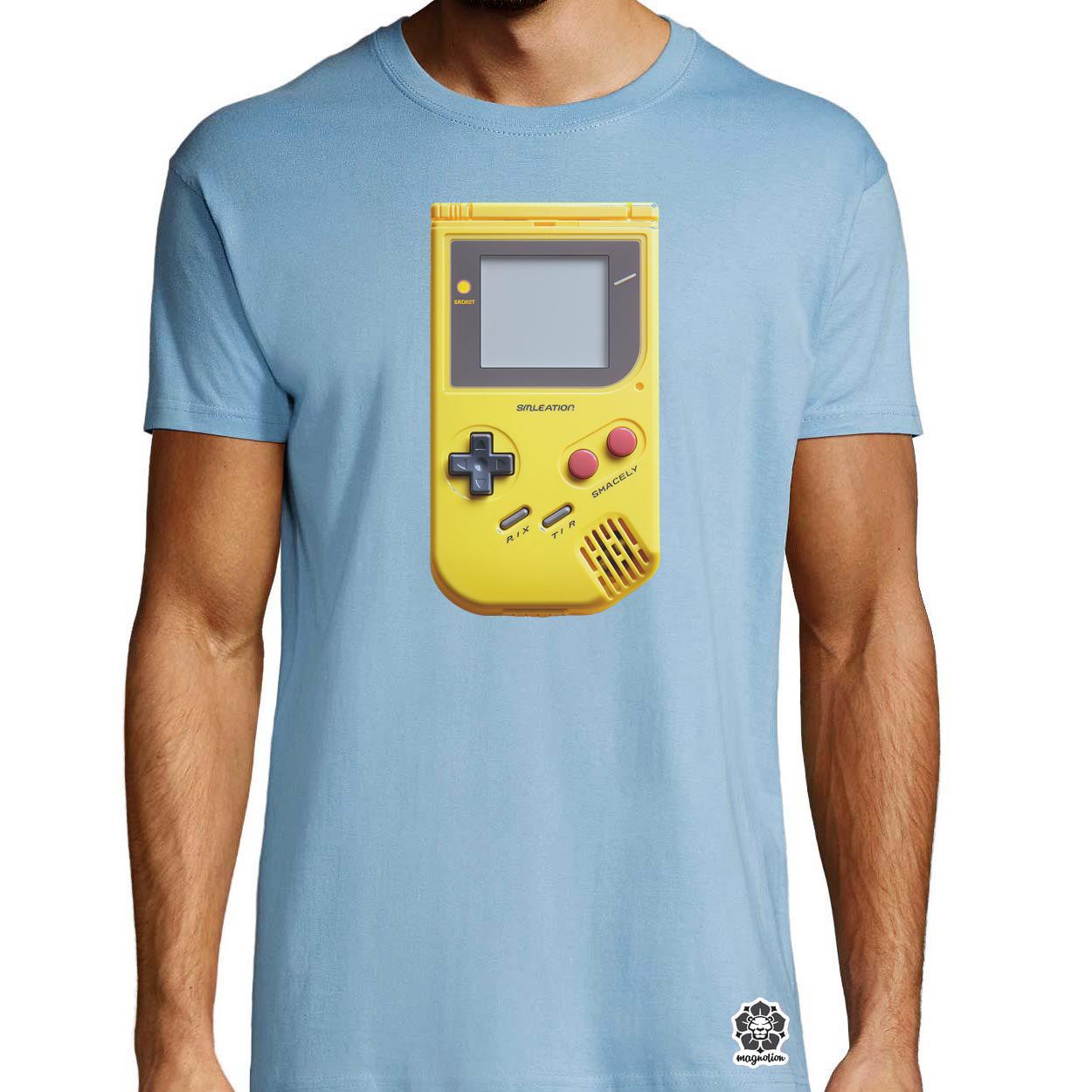 Gameboy koncepció v2 egyedi póló 