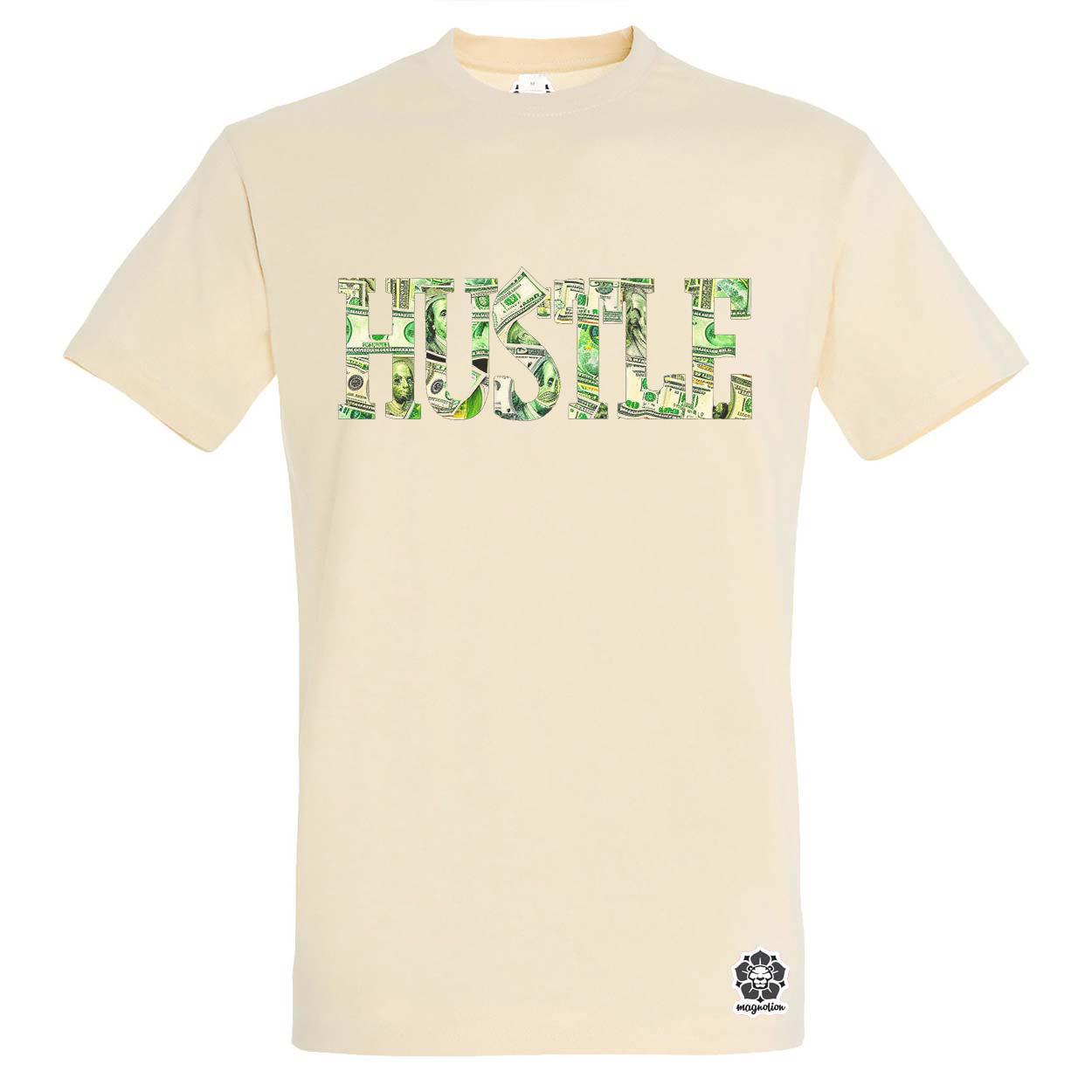 Hustle v1 egyedi póló 
