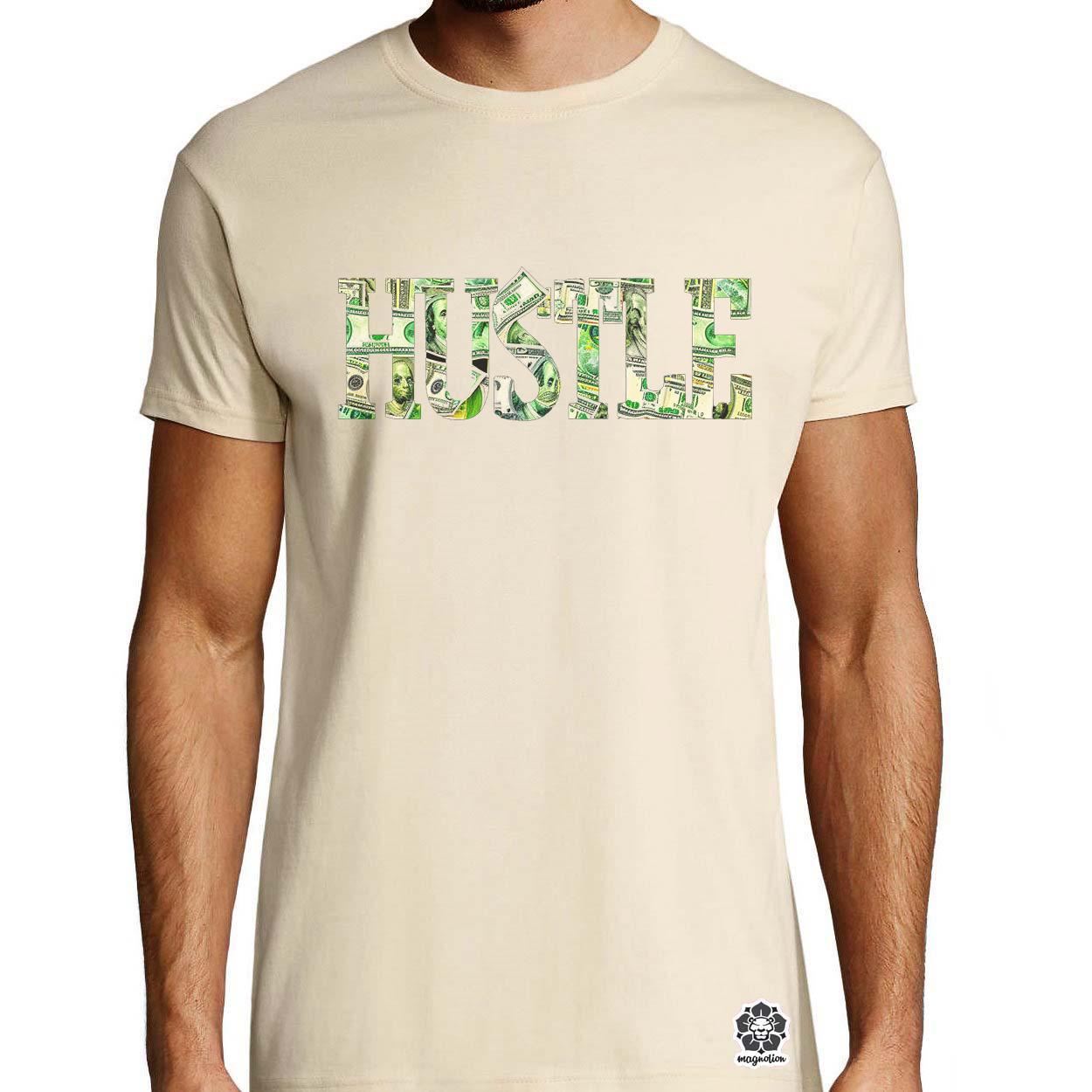 Hustle v1 egyedi póló 