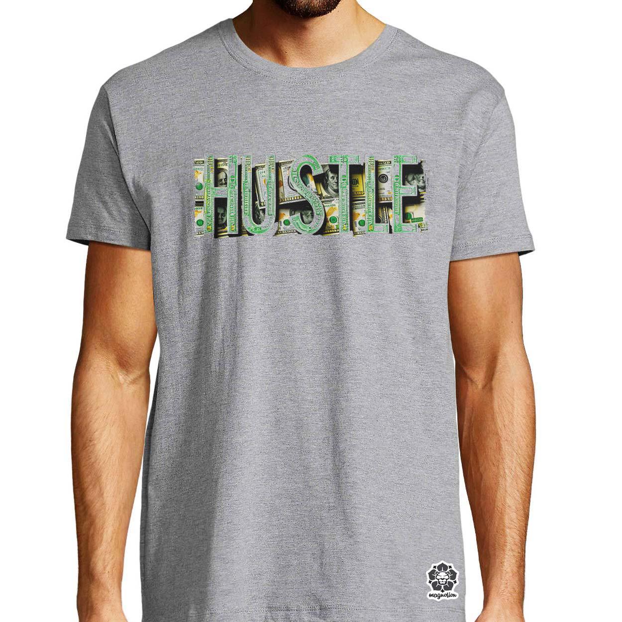 Hustle v2 egyedi póló 