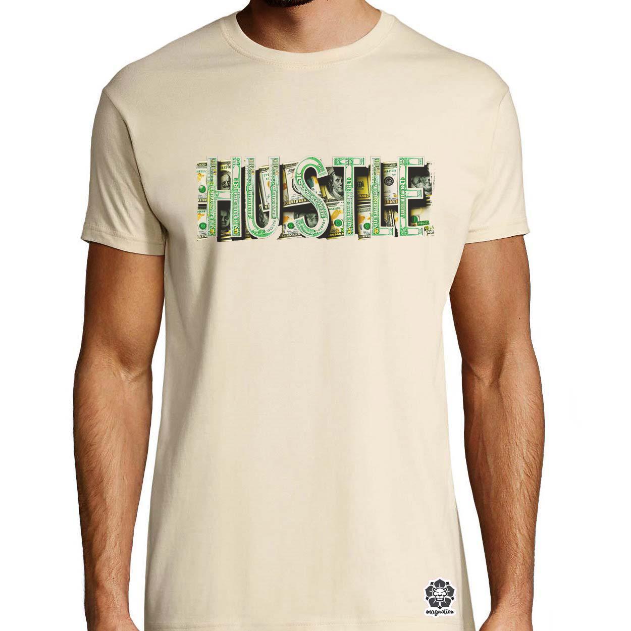 Hustle v2 egyedi póló 