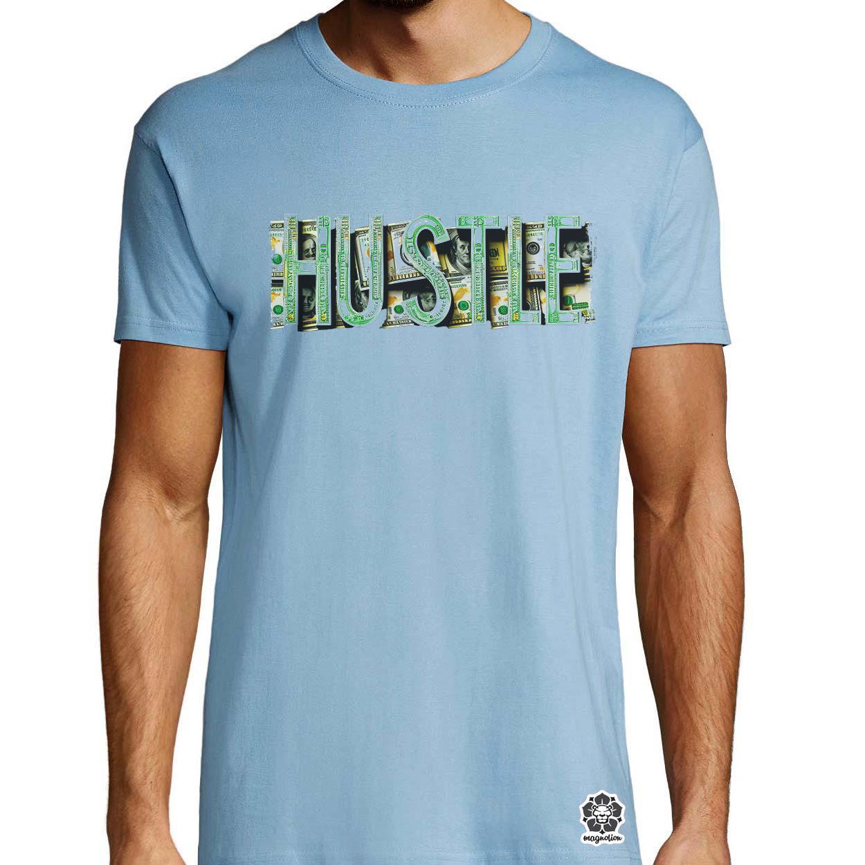 Hustle v2 egyedi póló 