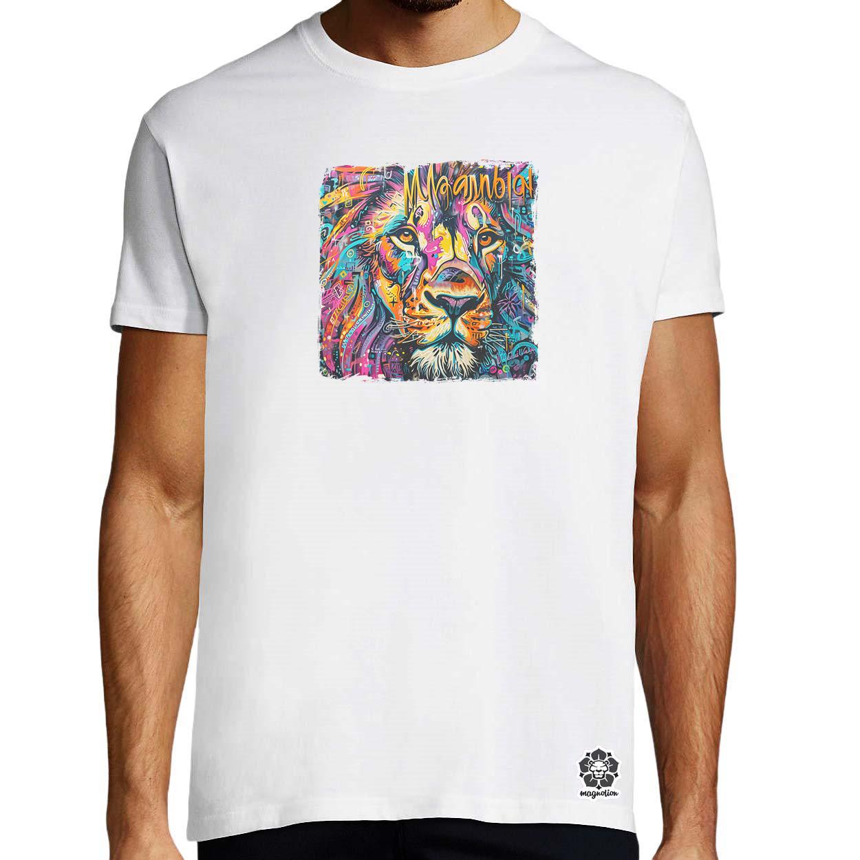 Magnolion graffiti v8 egyedi póló 