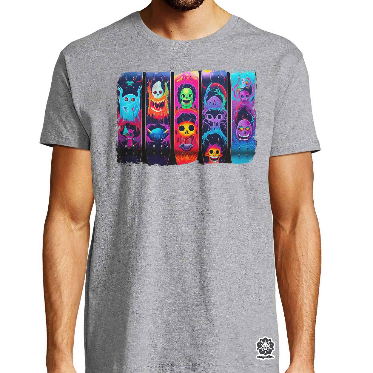 Multidimenzió ART deszkázás v2 egyedi póló 