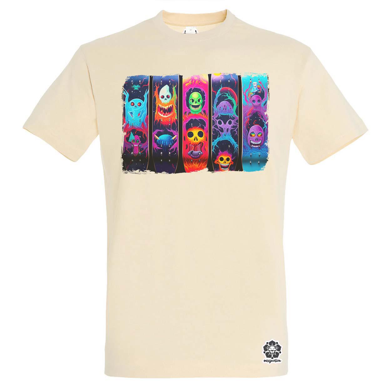 Multidimenzió ART deszkázás v2 egyedi póló 