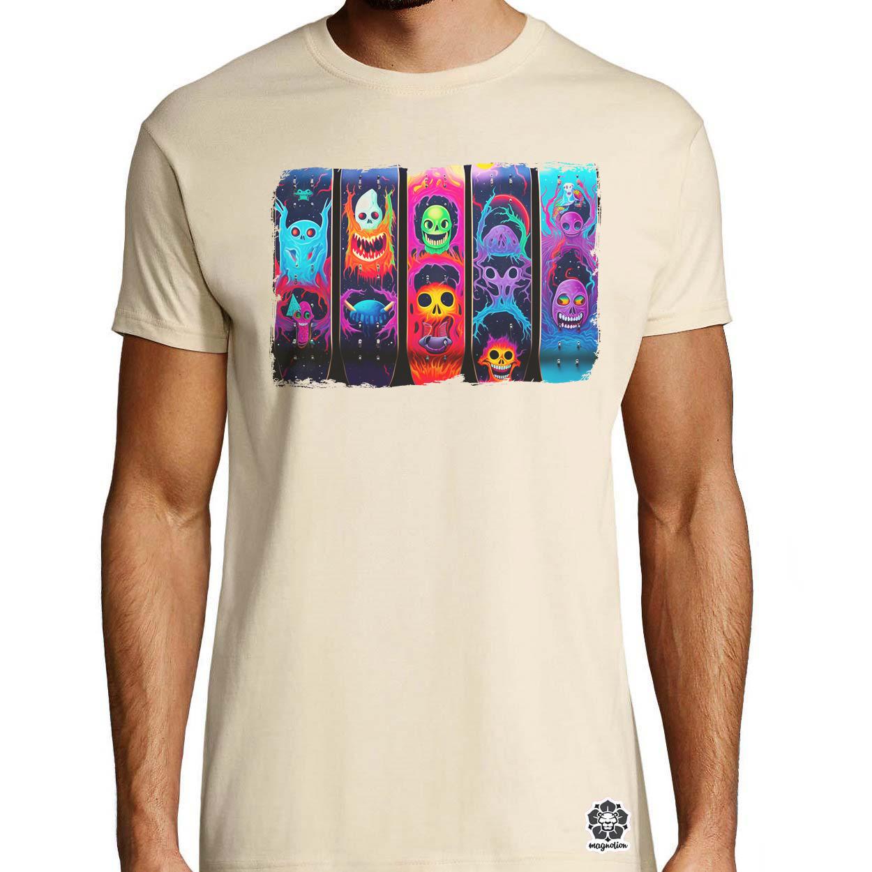 Multidimenzió ART deszkázás v2 egyedi póló 