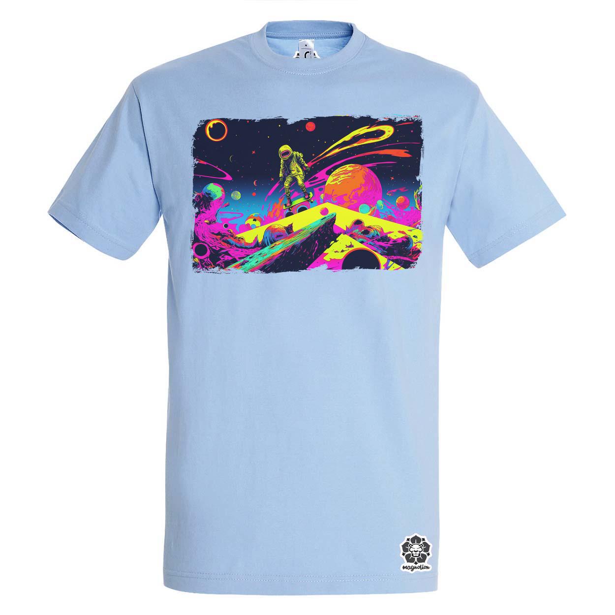 Multidimenzió ART deszkázás v3 egyedi póló 