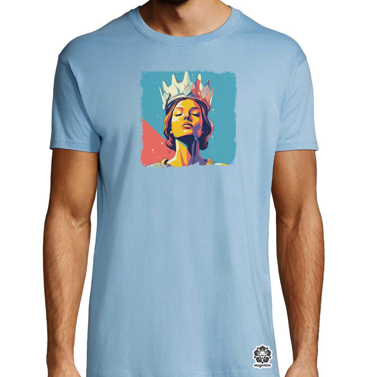 Pop art királynő v1 egyedi póló 