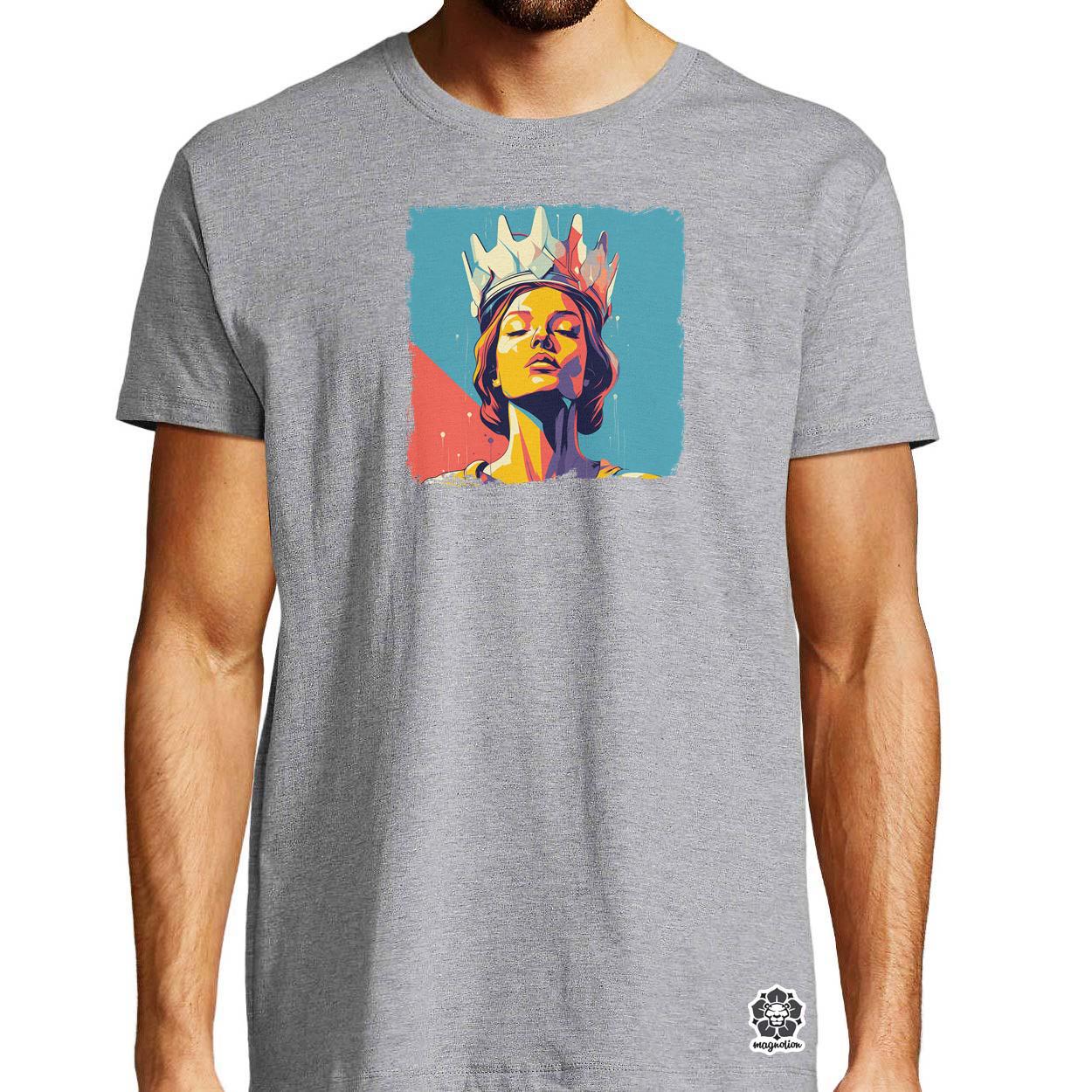 Pop art királynő v1 egyedi póló 