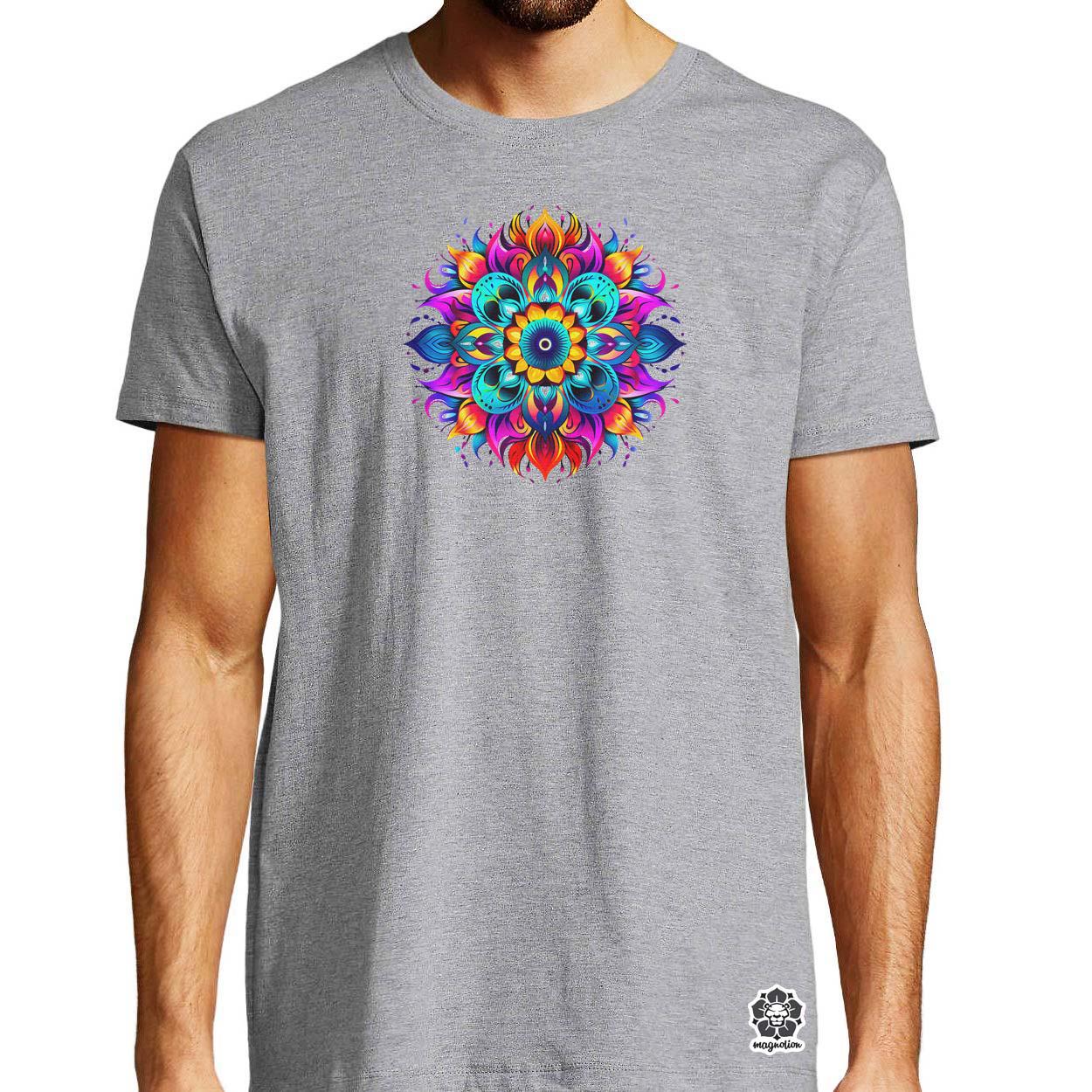 Részletes Mandala v1 egyedi póló 