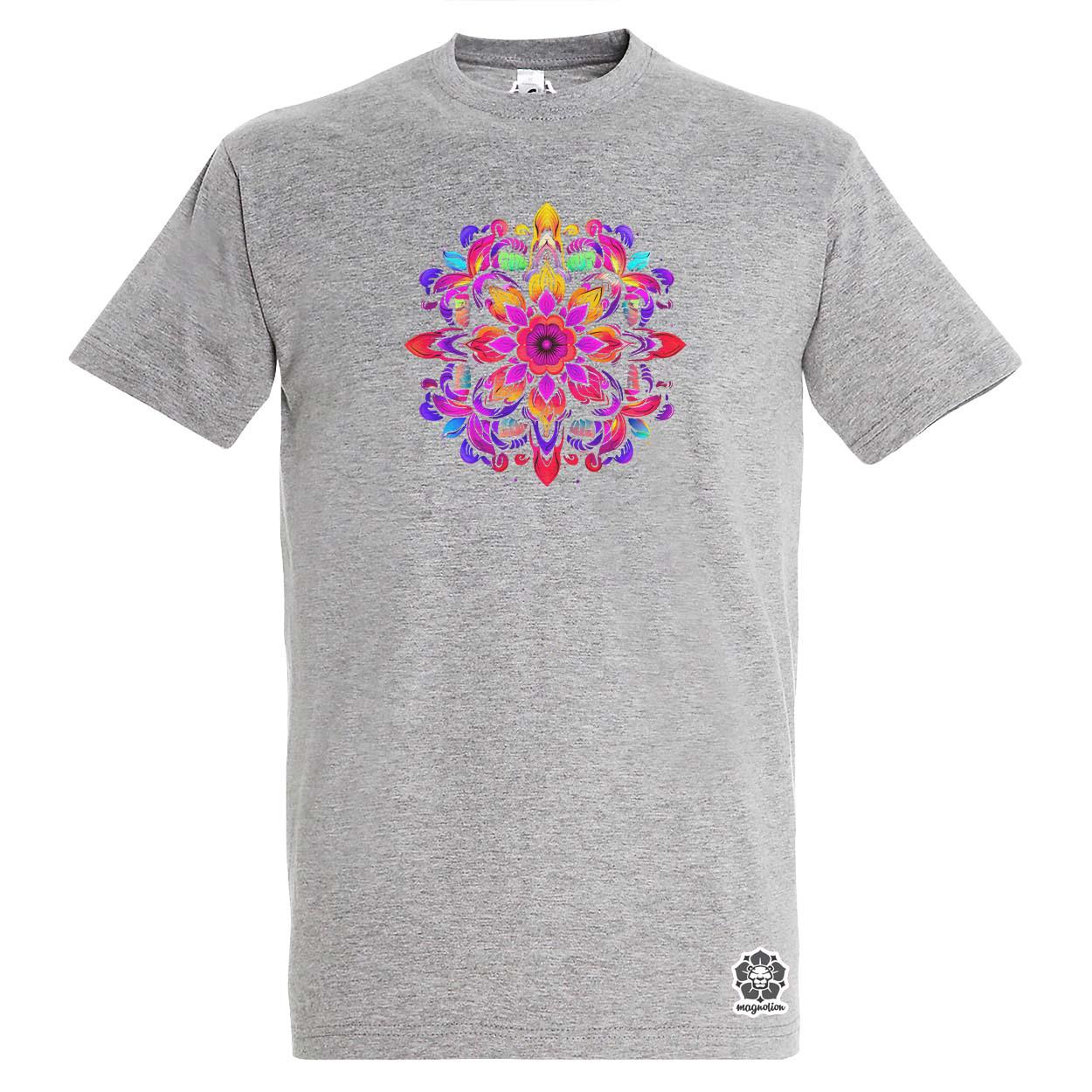 Részletes Mandala v2 egyedi póló 