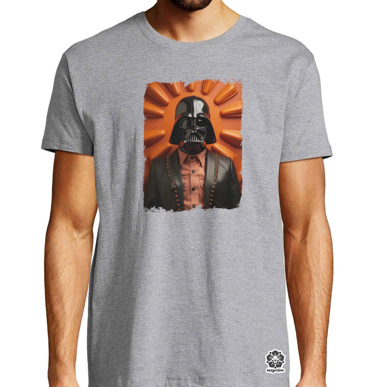 Vader minimál fanart v2 egyedi póló 