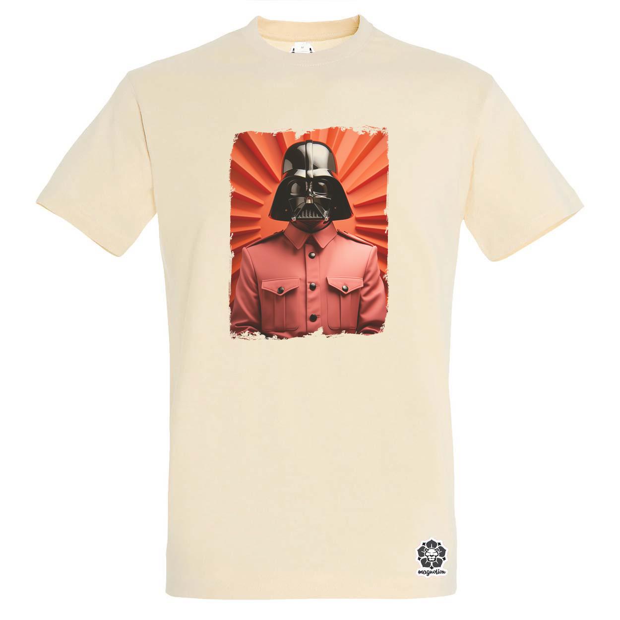 Vader minimál fanart v3 egyedi póló 