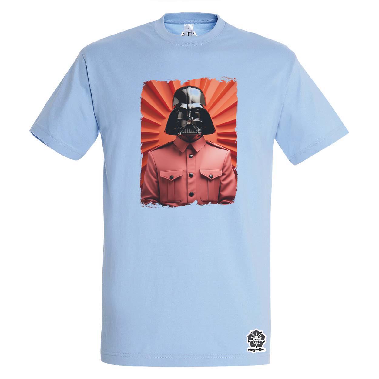 Vader minimál fanart v3 egyedi póló 