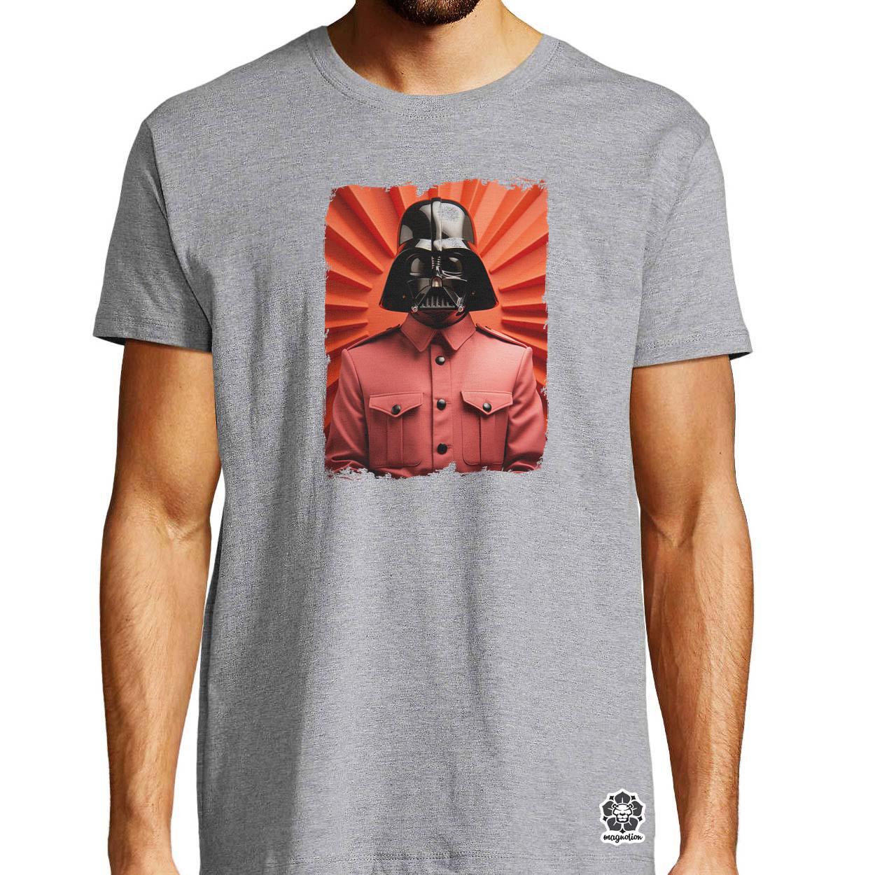 Vader minimál fanart v3 egyedi póló 