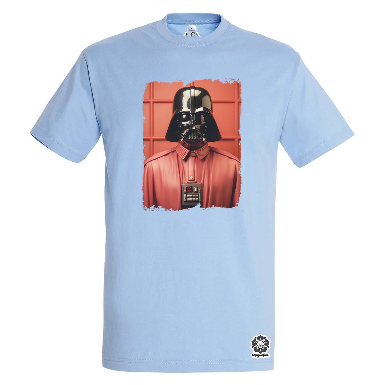 Vader minimál fanart v4 egyedi póló 