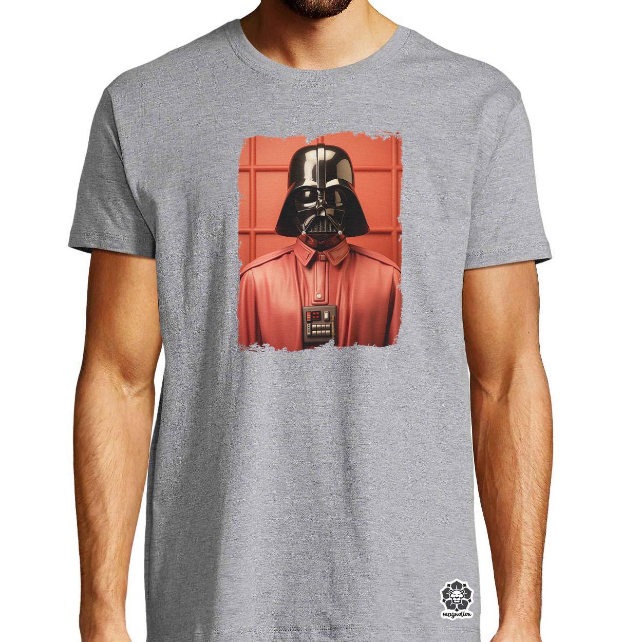 Vader minimál fanart v4 egyedi póló 