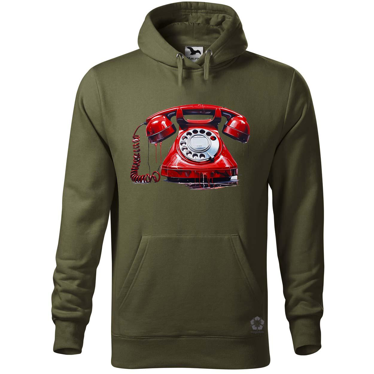 Festett telefon v2 egyedi  pulóver 