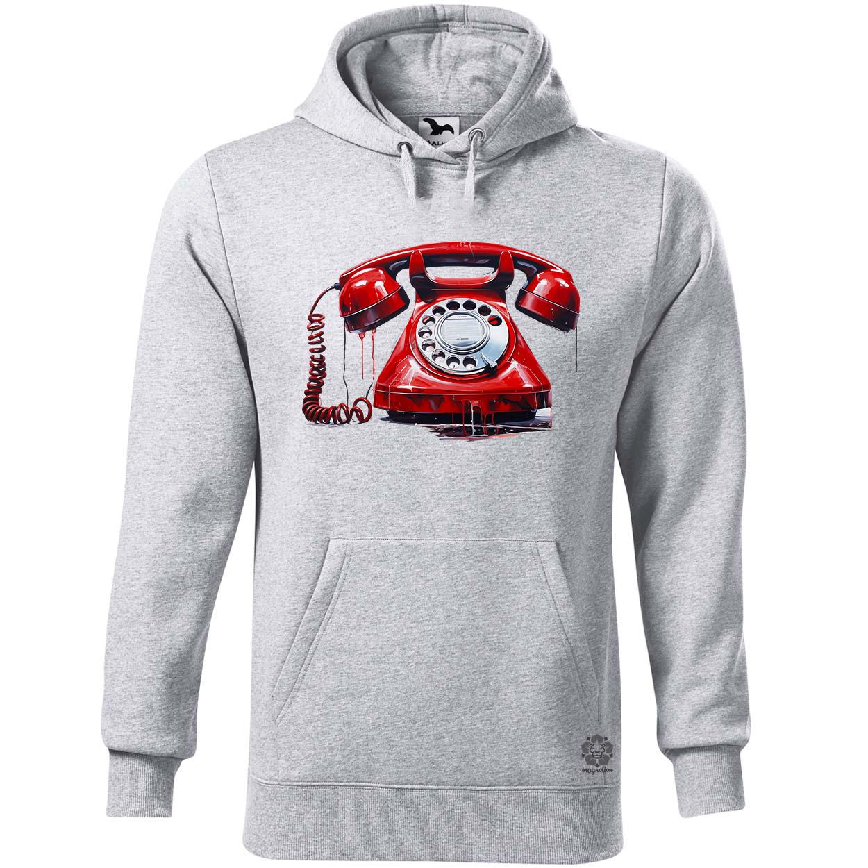 Festett telefon v2 egyedi  pulóver 
