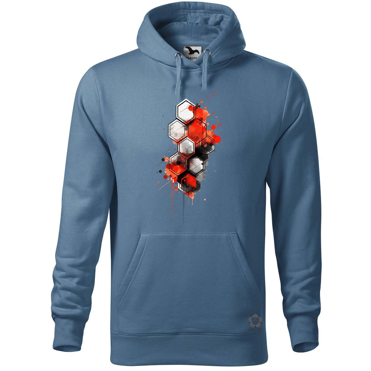 Hexagon tetoválás v5 egyedi  pulóver 