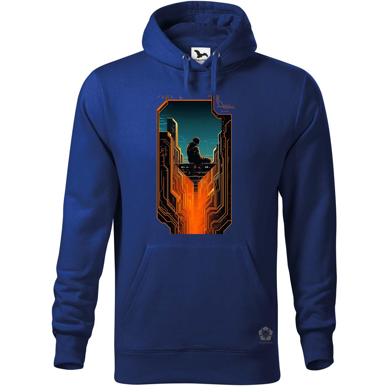 Mono vektor cyberpunk v1 egyedi  pulóver 