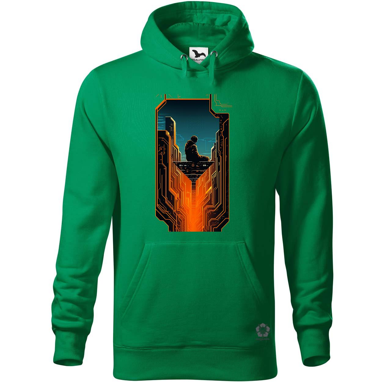 Mono vektor cyberpunk v1 egyedi  pulóver 
