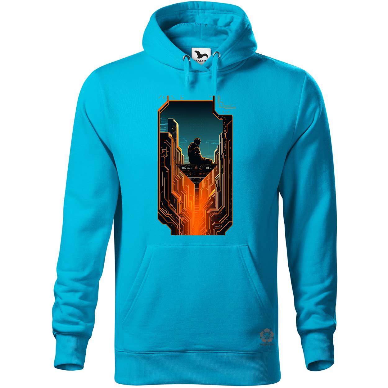 Mono vektor cyberpunk v1 egyedi  pulóver 