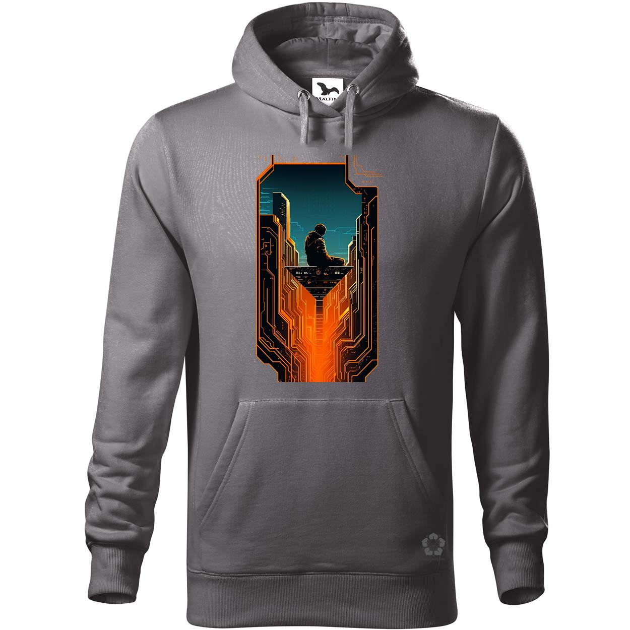 Mono vektor cyberpunk v1 egyedi  pulóver 