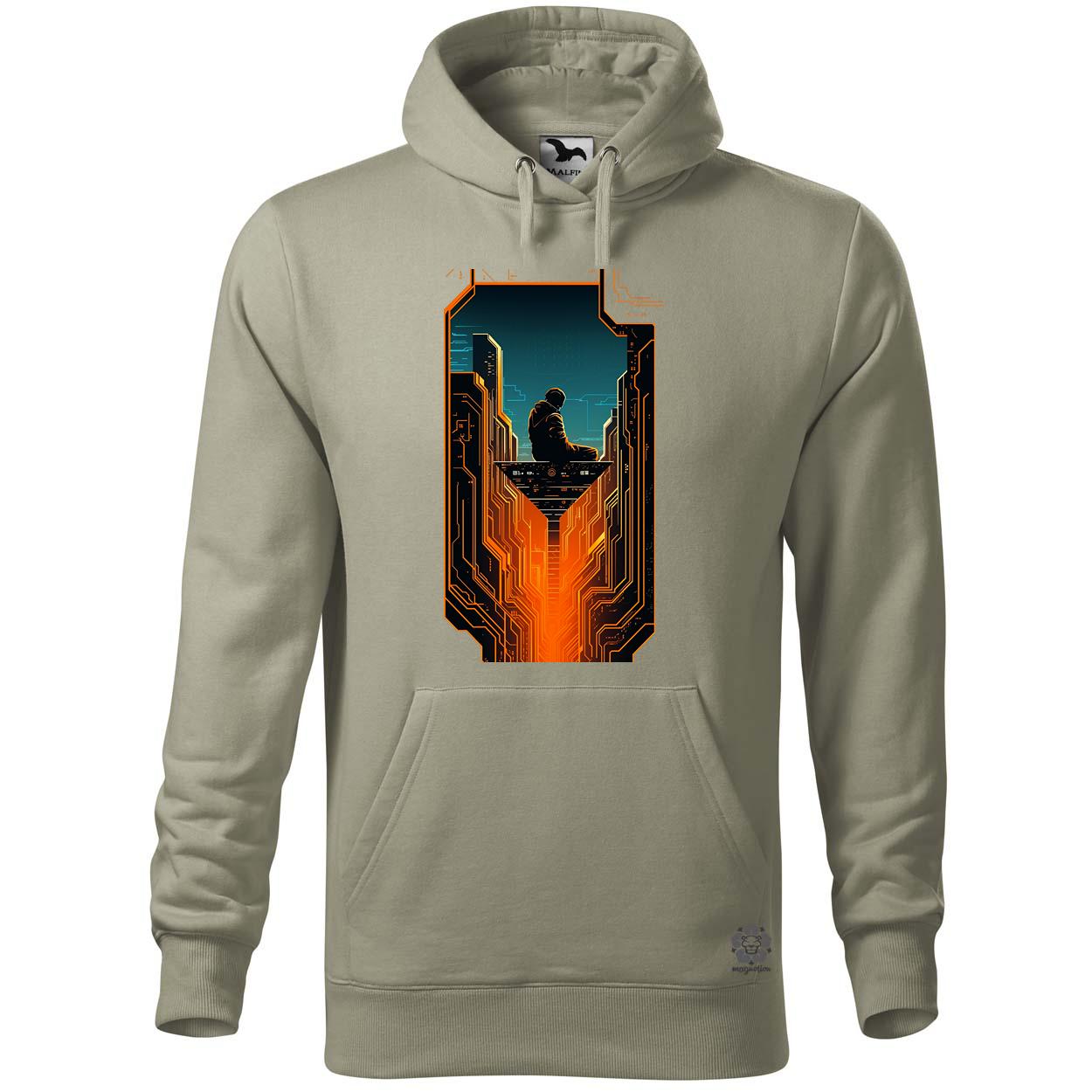 Mono vektor cyberpunk v1 egyedi  pulóver 