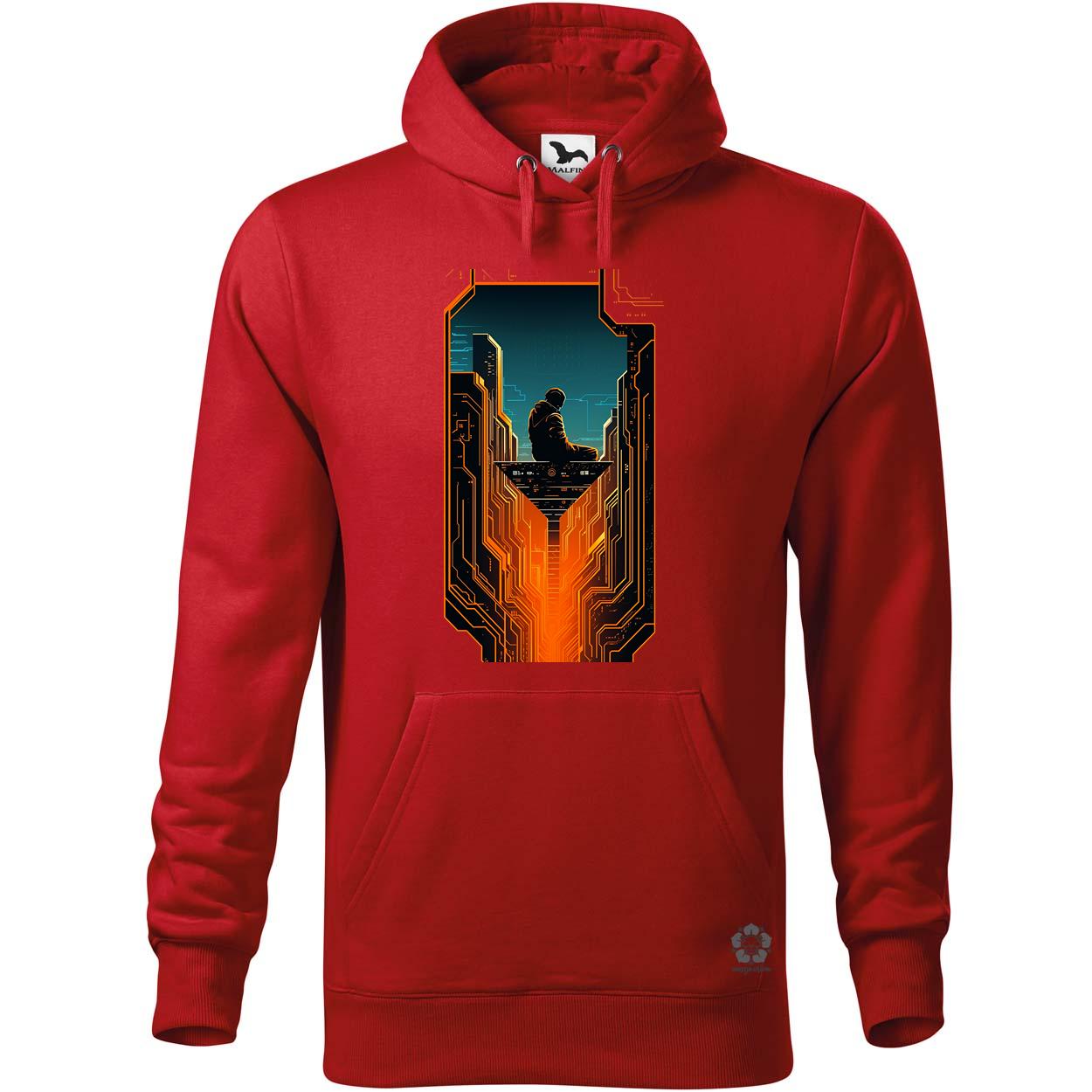 Mono vektor cyberpunk v1 egyedi  pulóver 