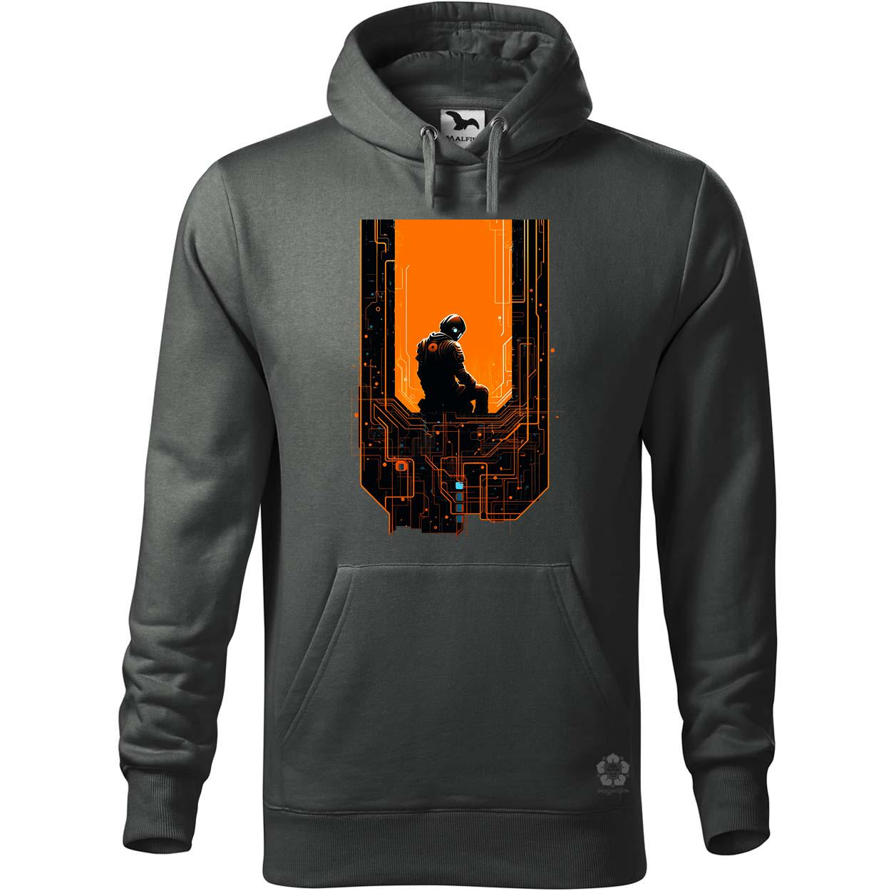 Mono vektor cyberpunk v3 egyedi  pulóver 