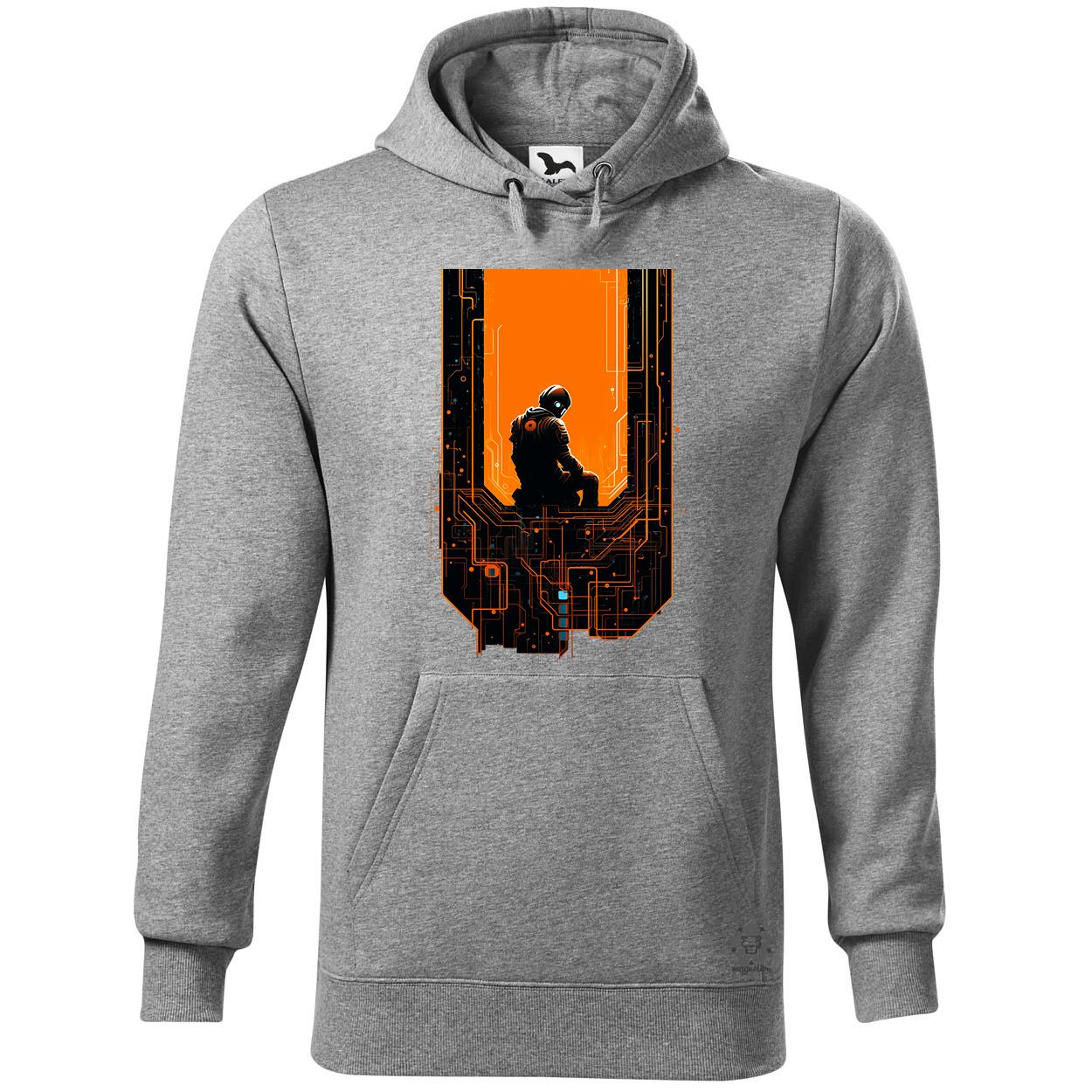 Mono vektor cyberpunk v3 egyedi  pulóver 