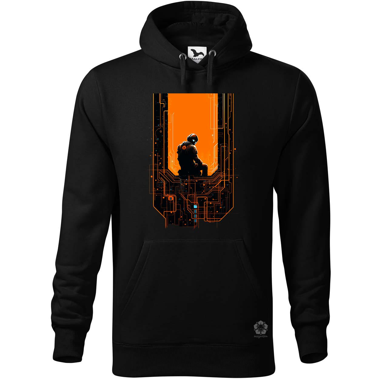 Mono vektor cyberpunk v3 egyedi  pulóver 