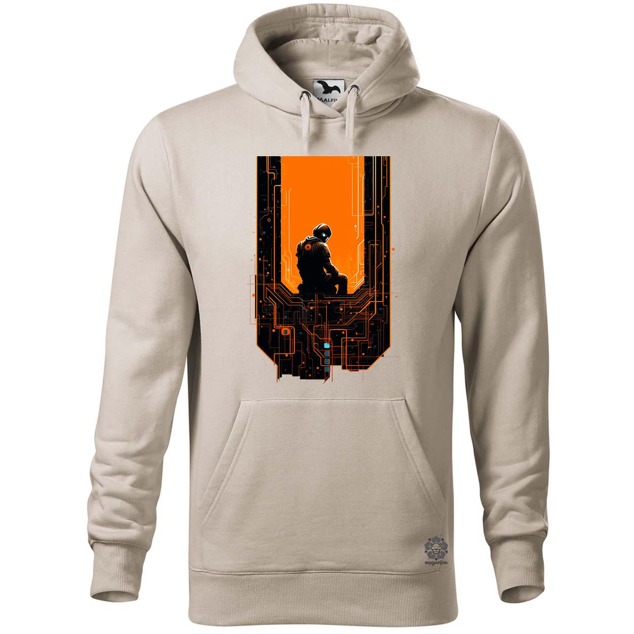 Mono vektor cyberpunk v3 egyedi  pulóver 