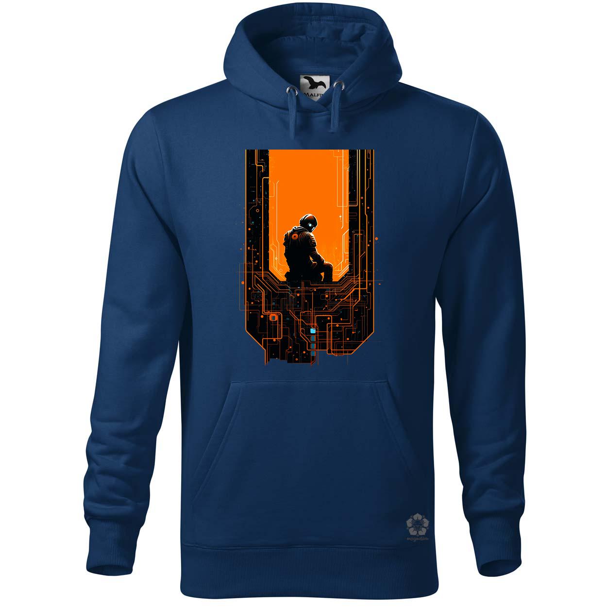 Mono vektor cyberpunk v3 egyedi  pulóver 