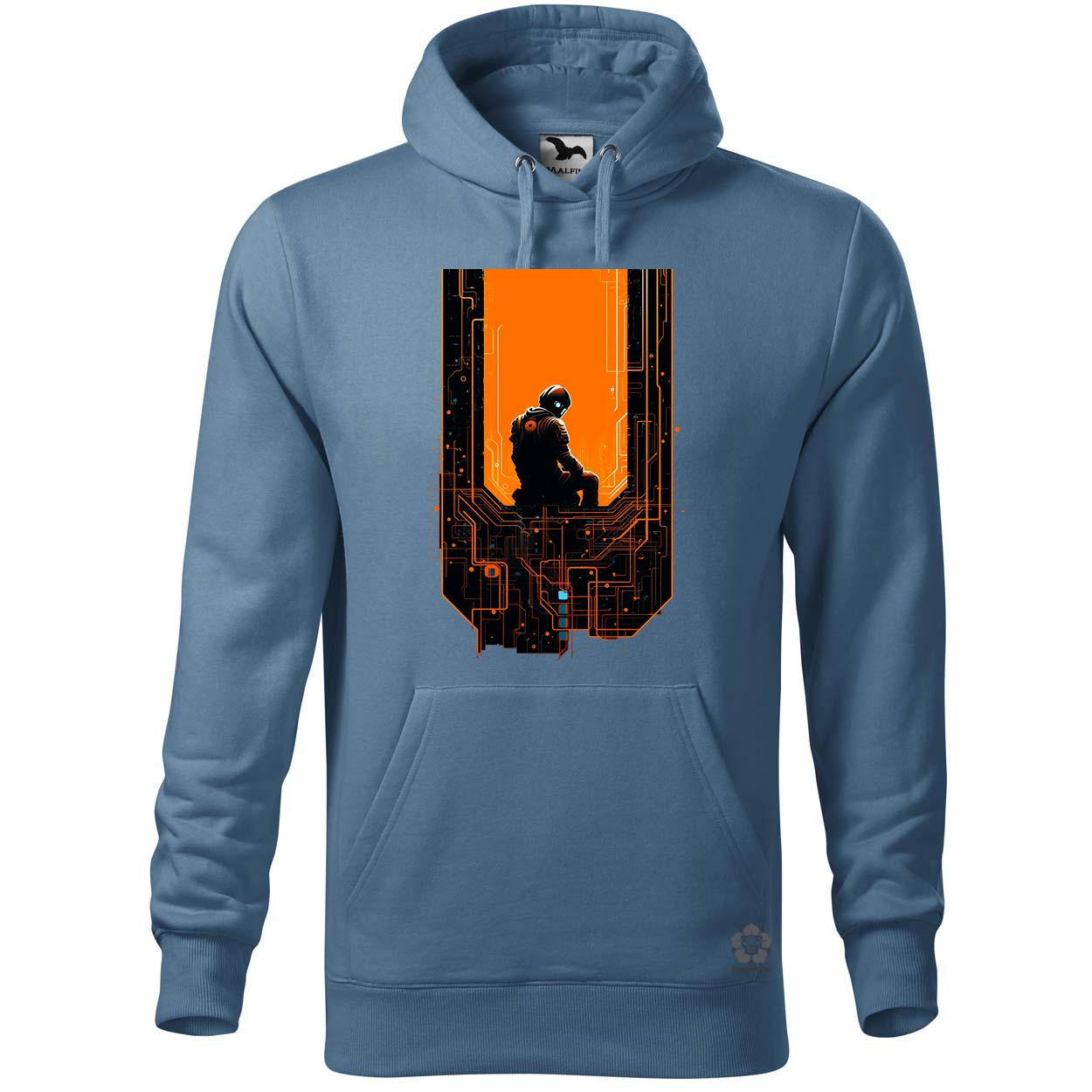 Mono vektor cyberpunk v3 egyedi  pulóver 