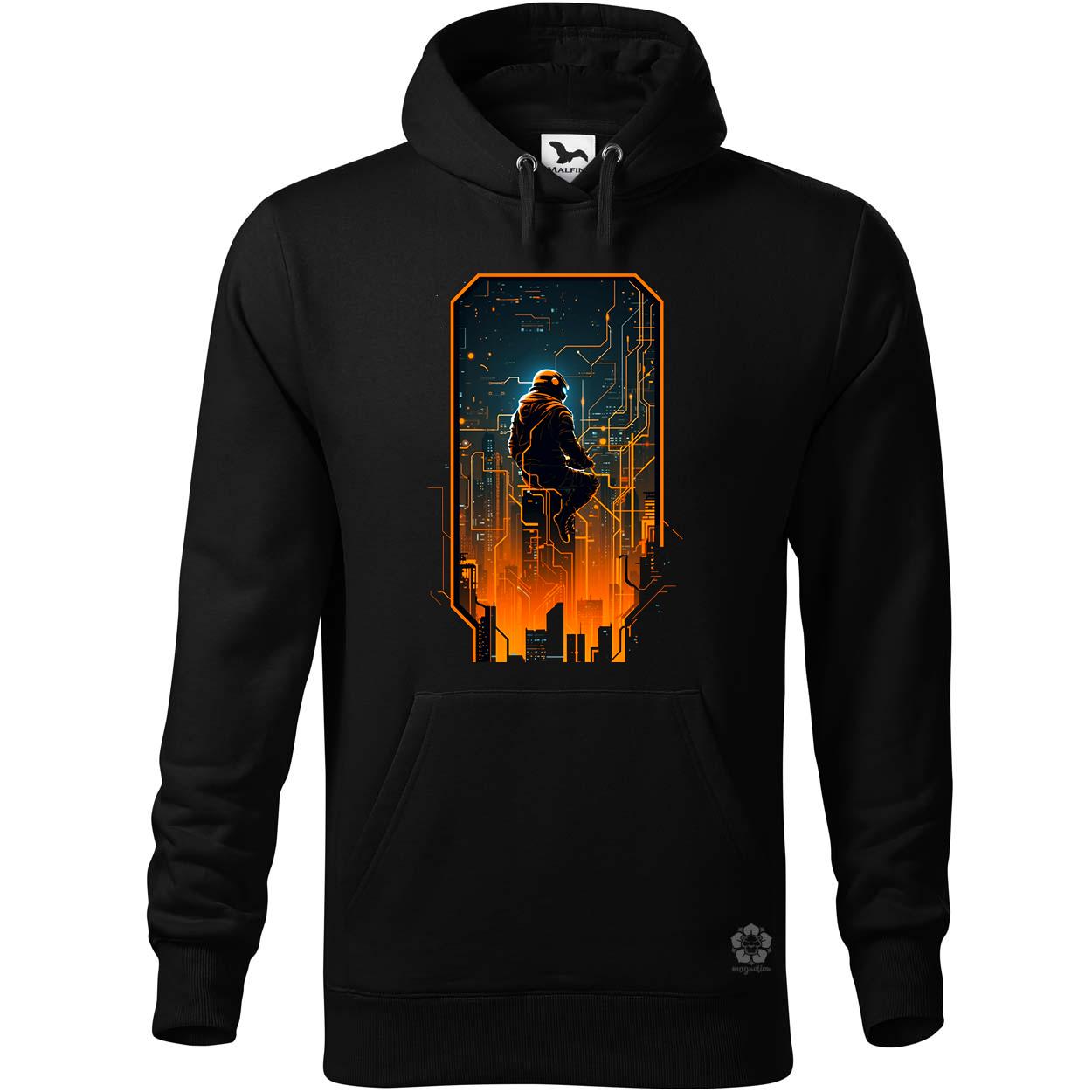 Mono vektor cyberpunk v5 egyedi  pulóver 