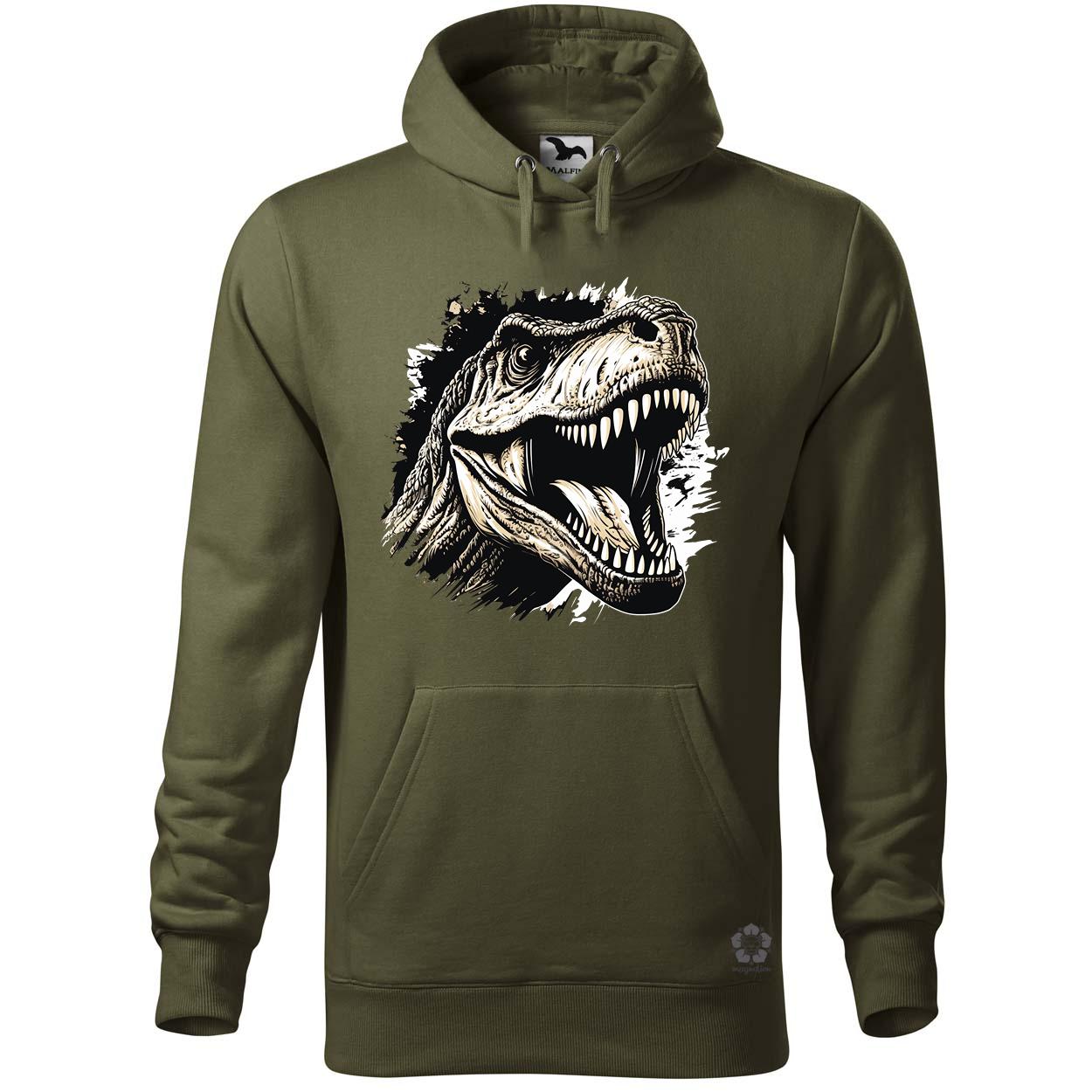 Monochrome T-rex v4 egyedi  pulóver 