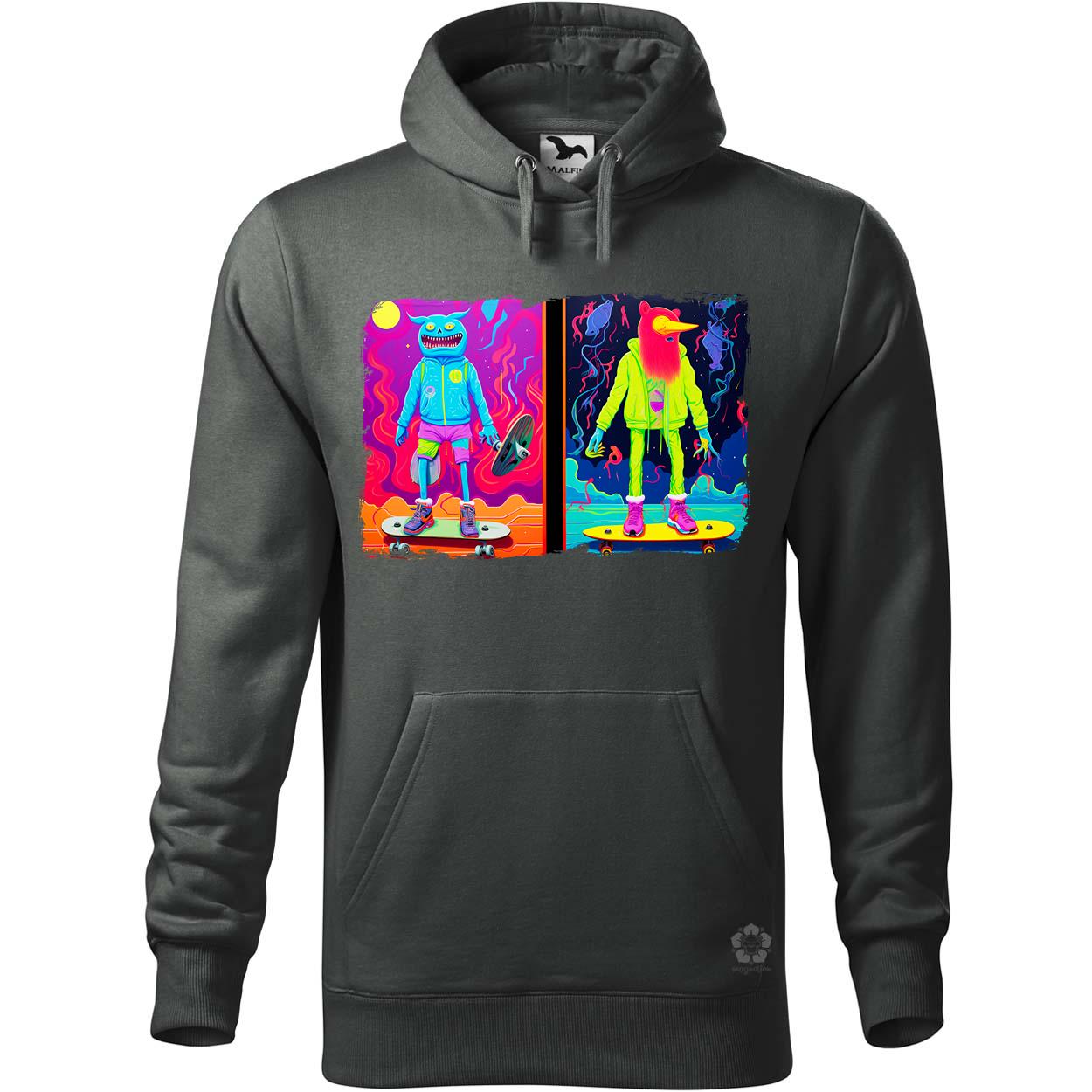 Multidimenzió ART deszkázás v1 egyedi  pulóver 