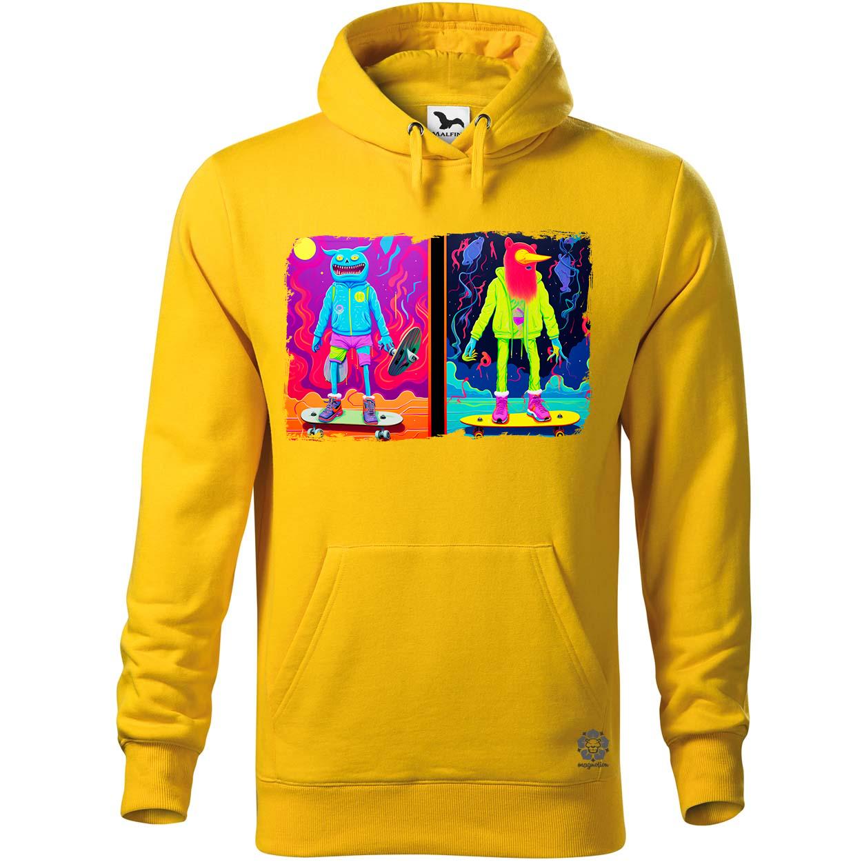 Multidimenzió ART deszkázás v1 egyedi  pulóver 