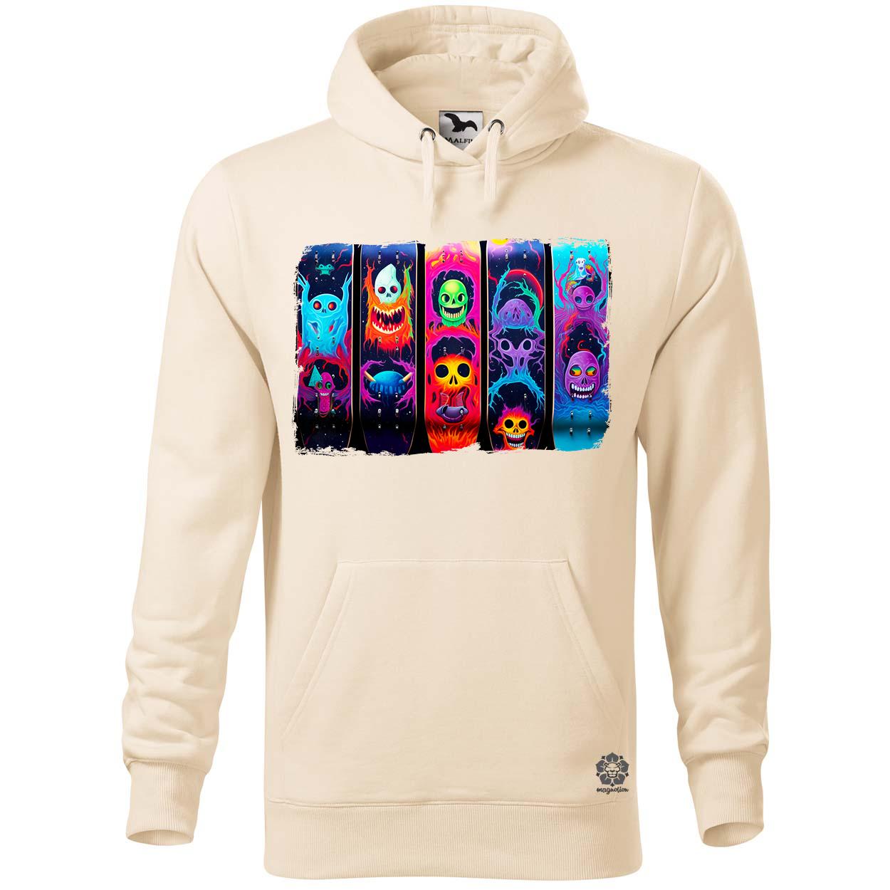 Multidimenzió ART deszkázás v2 egyedi  pulóver 
