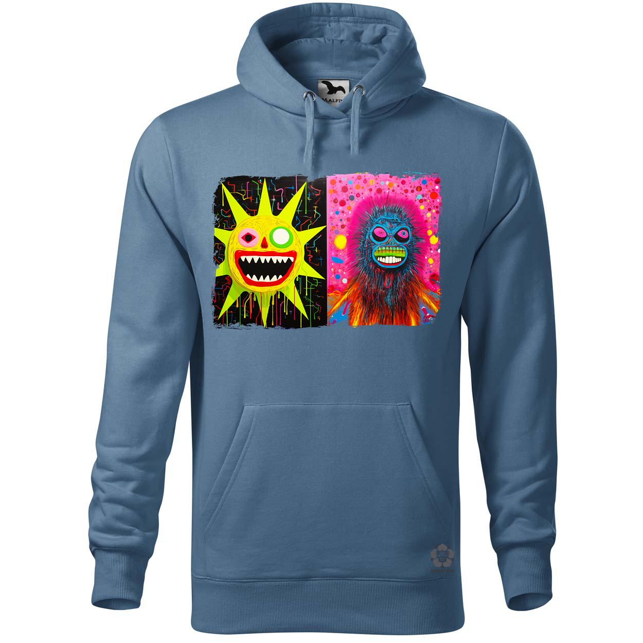 Multidimenzió ART deszkázás v4 egyedi  pulóver 