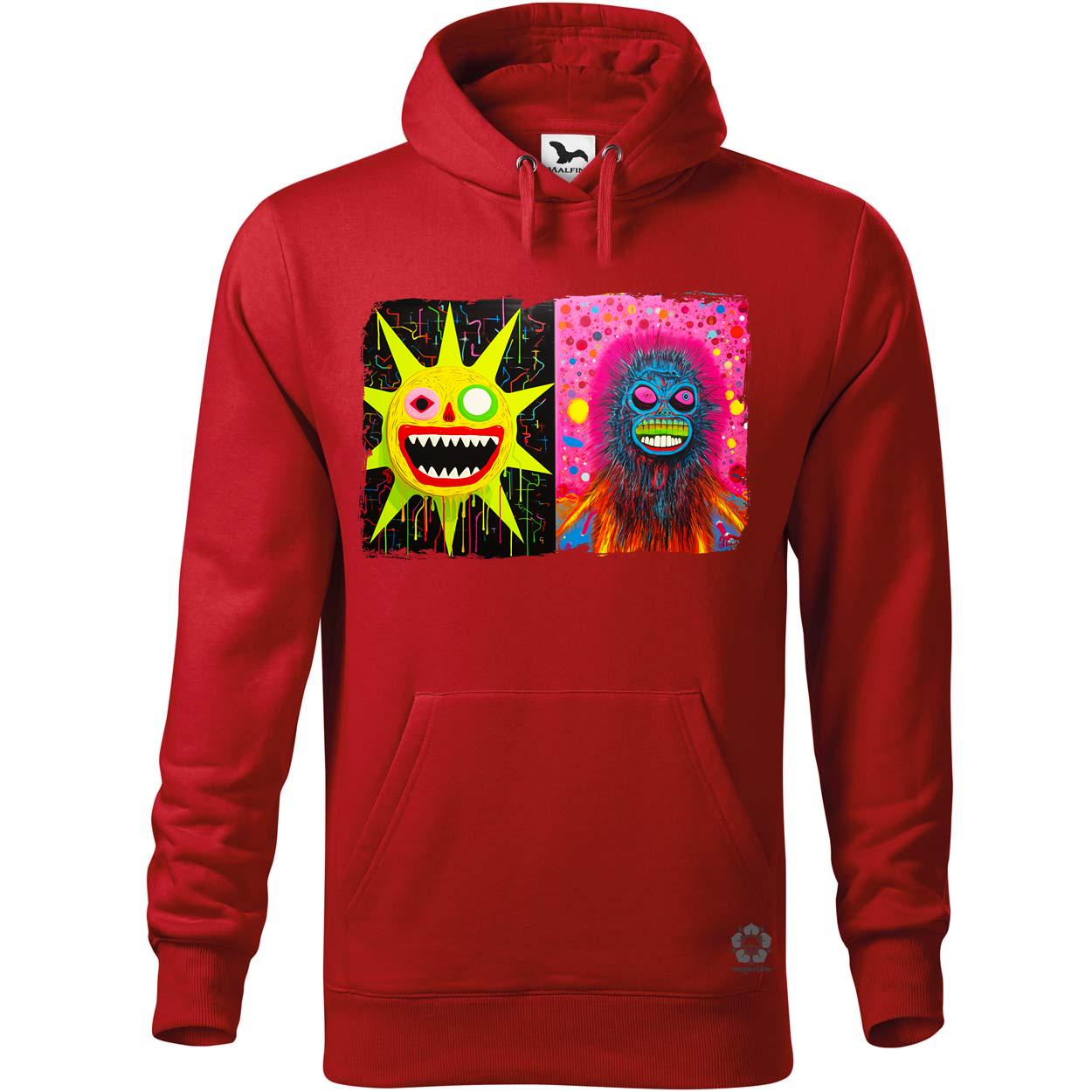 Multidimenzió ART deszkázás v4 egyedi  pulóver 